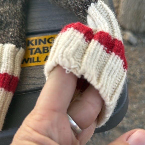 Gant By Michael Bastian 2011 Sock Monkey 100% Lambs Wool Half Zip Sweater Size M - Picture 9 of 12